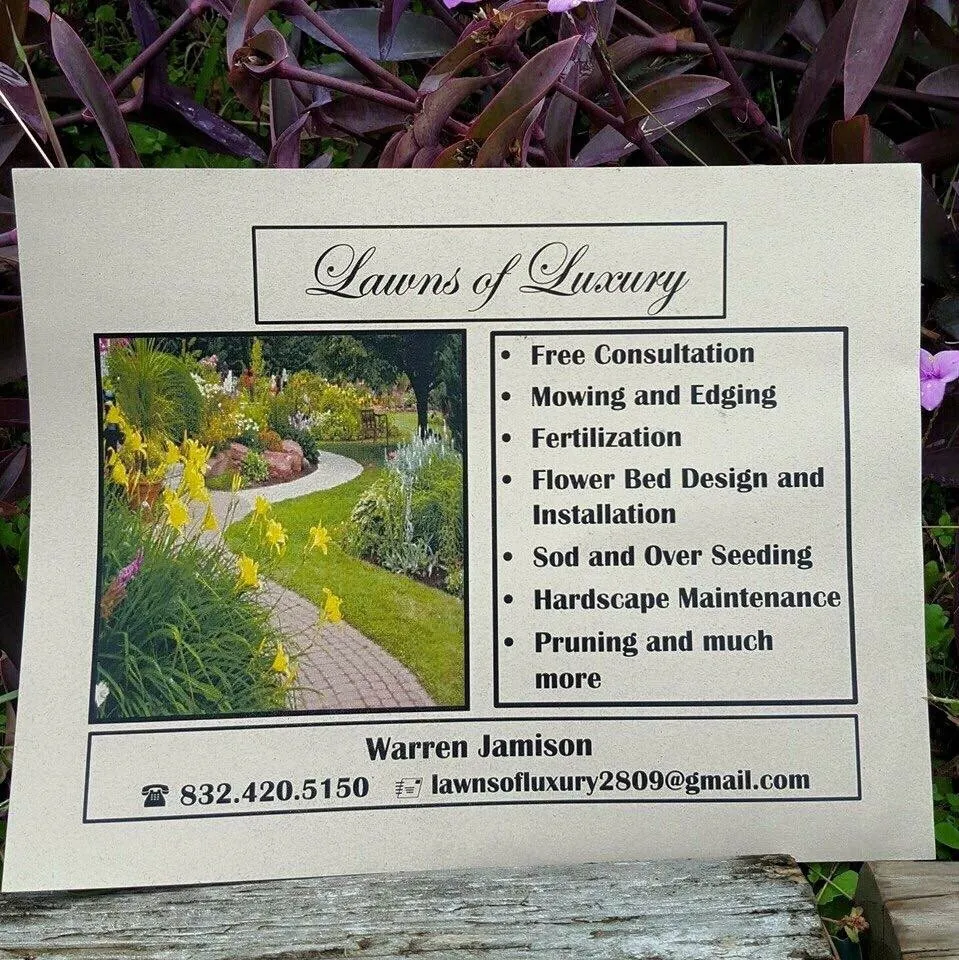 Reliable lawn mowing service experts serving Houston, TX - Lawns Of Luxury