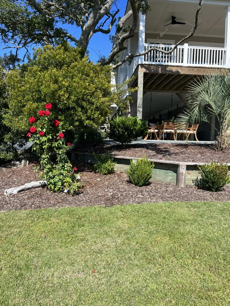 Expert garden landscaping near you in Oak Island, NC by Lawns of the East Coast