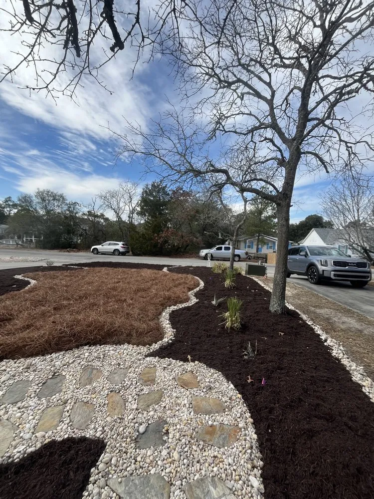 Expert landscape design for outdoor upgrades in Oak Island, NC by Lawns of the East Coast