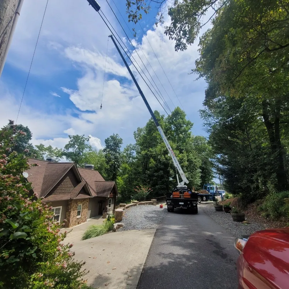 Expert yard maintenance for beautiful yards in Hayesville, NC by Lawns to Limbs Tree and Crane Services