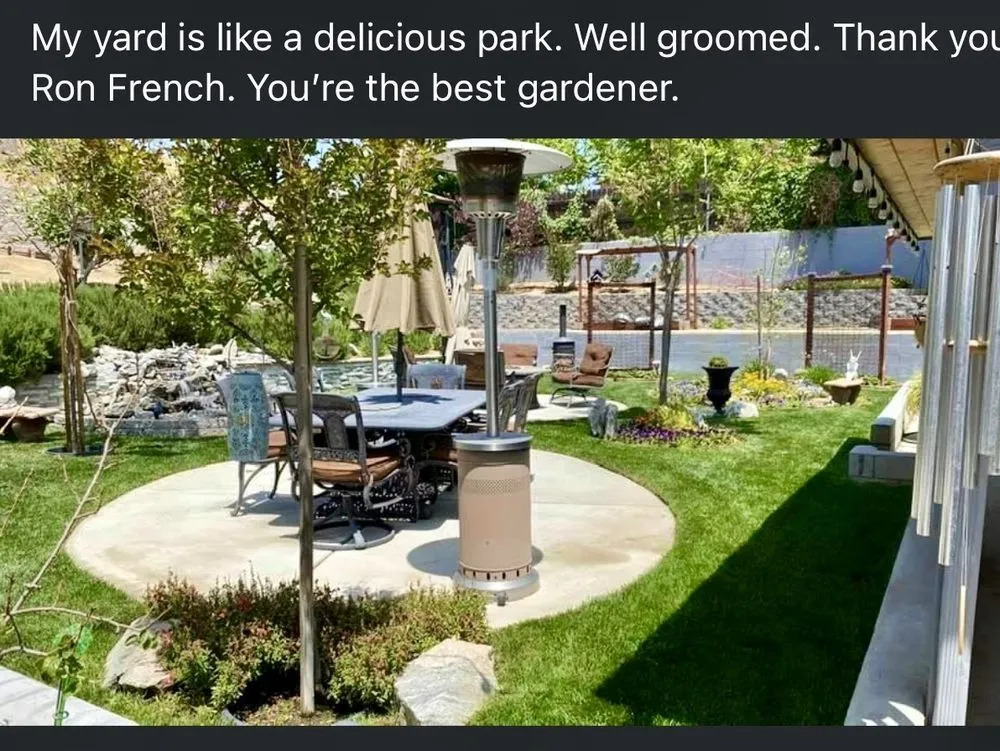 Expert outdoor landscaping for homes in Redlands, CA by Lawns to Ponds