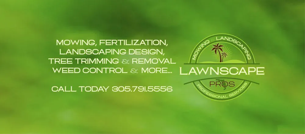 Reliable garden landscaping in Miami, FL - Lawnscape Pros