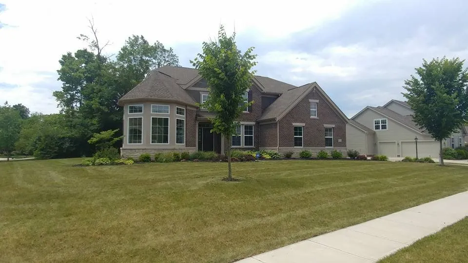 Professional outdoor landscaping for residential properties in Westerville, OH by LawnScape