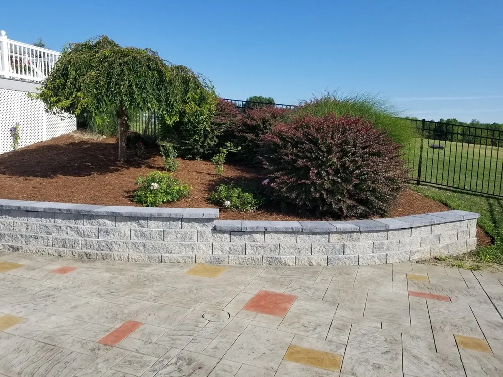 Top-rated garden landscaping for beautiful yards in Endicott, NY by Lawnsense Lawn & Landscape