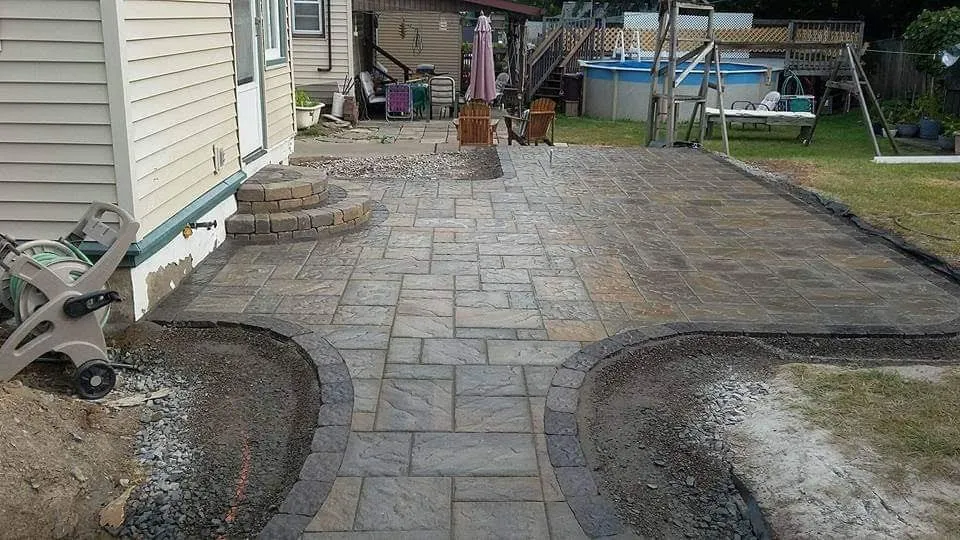 Custom yard cleanup service for homes in Endicott, NY by Lawnsense Lawn & Landscape