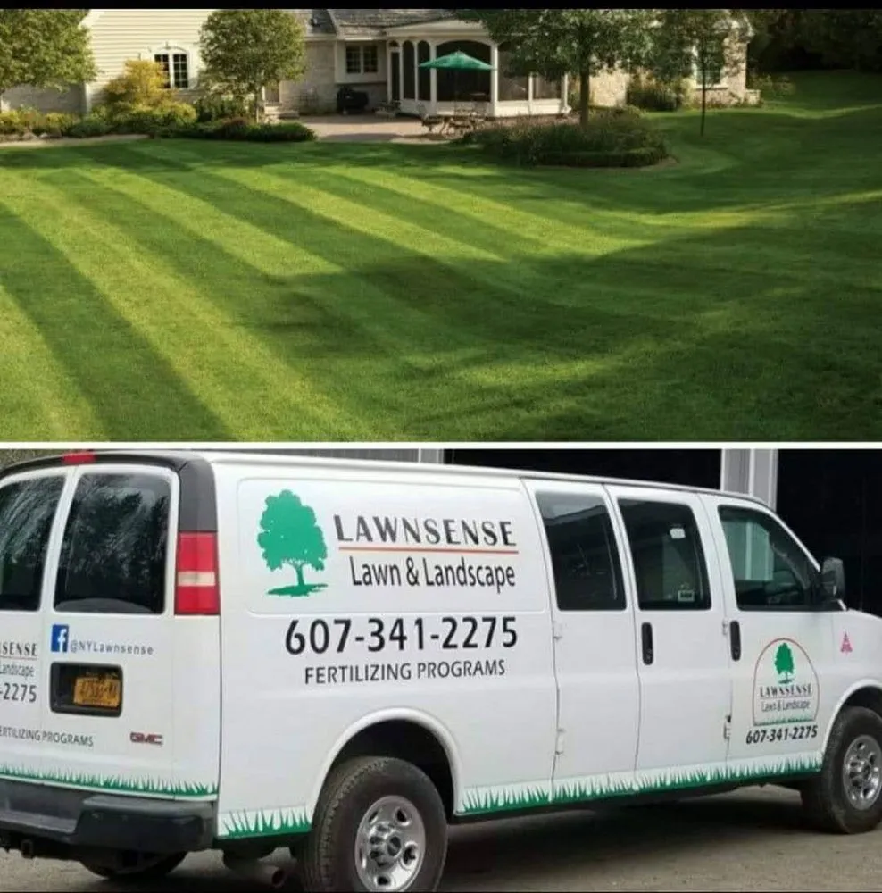 Local landscape installation near you across Endicott, NY - Lawnsense Lawn & Landscape