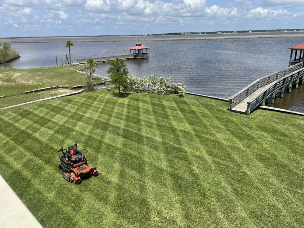 Local lawn mowing service in Bay St. Louis, MS by LawnSmith