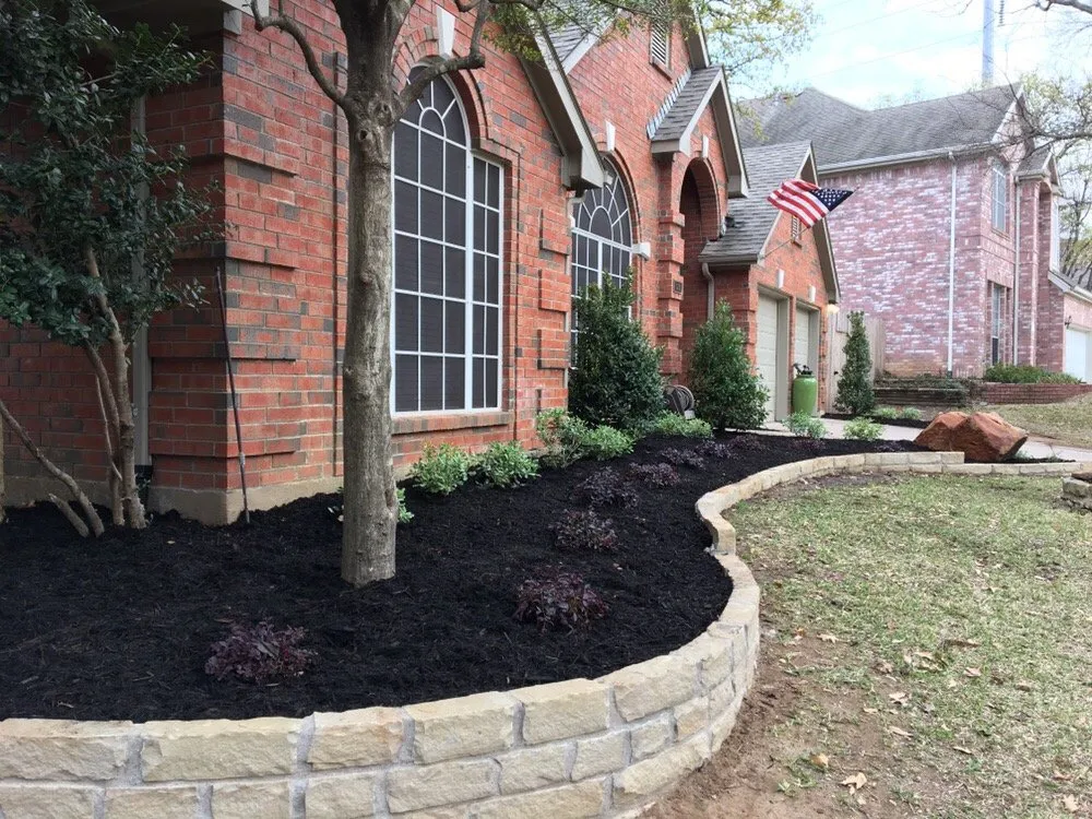 Affordable landscape design in Colleyville, TX by Lawnsmith