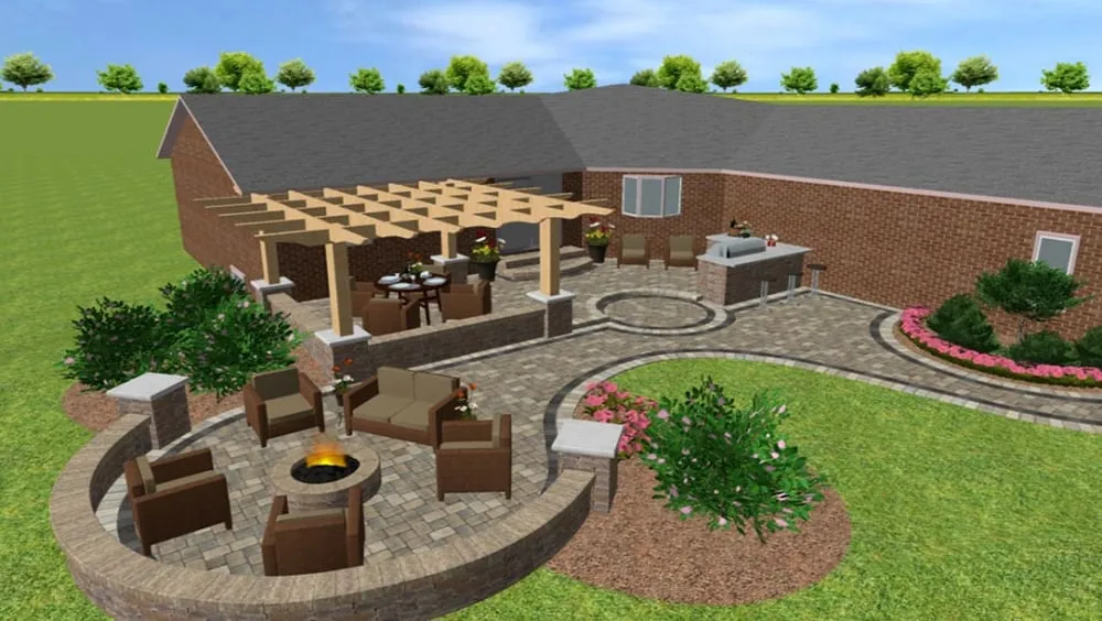 Professional lawn mowing service for beautiful yards in Fort Wayne, IN by Lawnsplus Landscaping