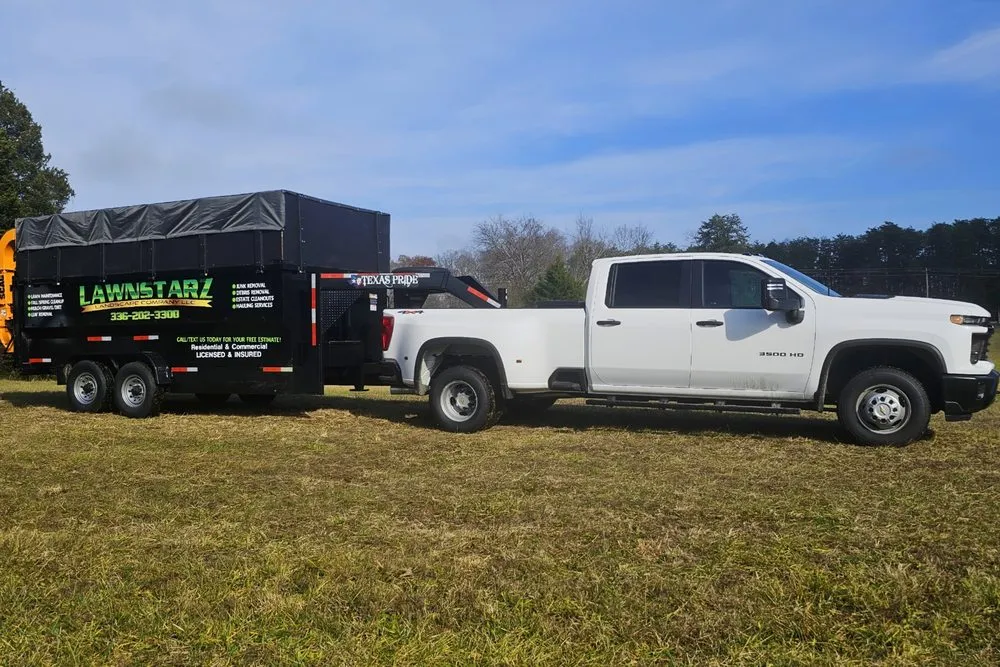 Reliable yard cleanup service with custom design in Madison, NC by Lawnstarz Landscape