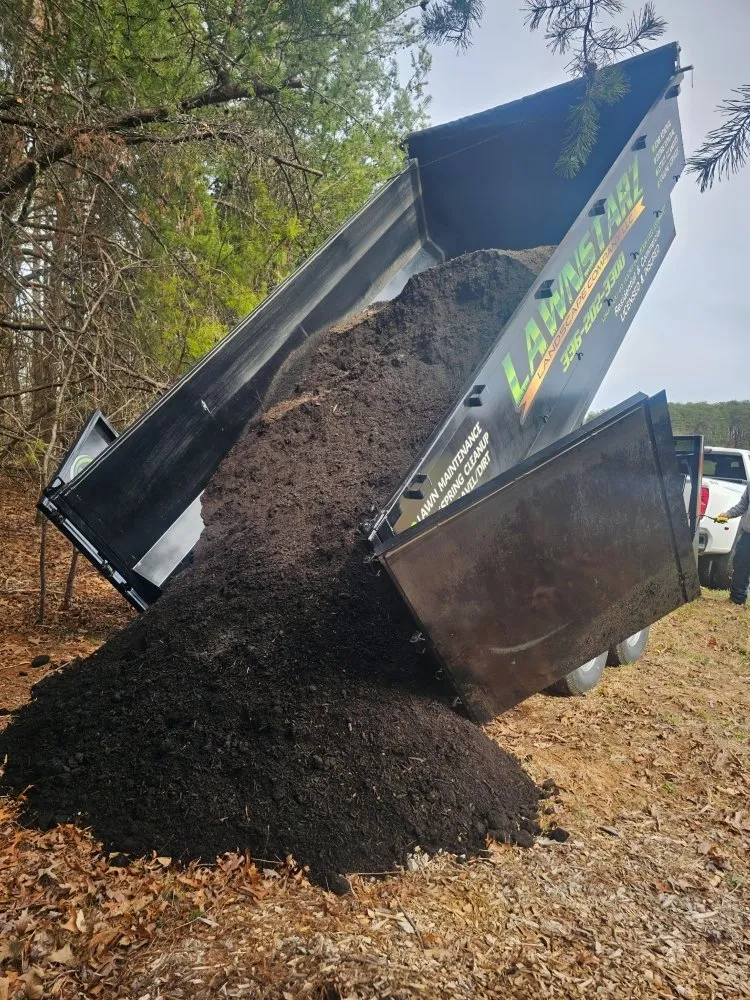 Top-rated yard cleanup service in Madison, NC by Lawnstarz Landscape