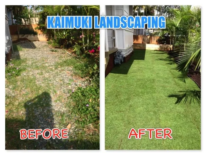 Reliable yard cleanup service with custom design across Mililani, HI - Lawntastic HI
