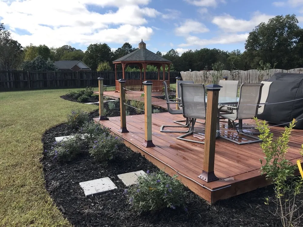 Custom outdoor landscaping for year-round maintenance across Macon, GA - LawnWorks