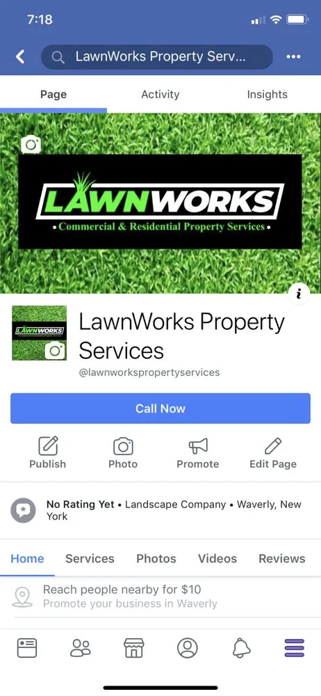 Top-rated outdoor landscaping with custom design in Waverly, NY by LawnWorks Property Services