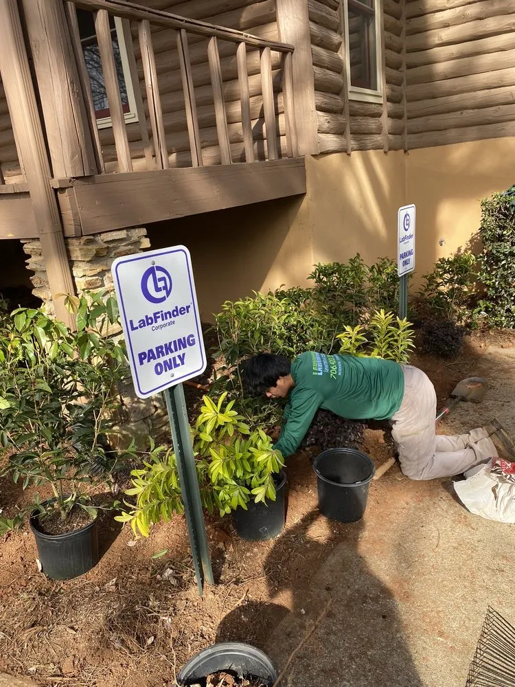 Custom landscape design for outdoor upgrades in Atlanta, GA by Lawnworx