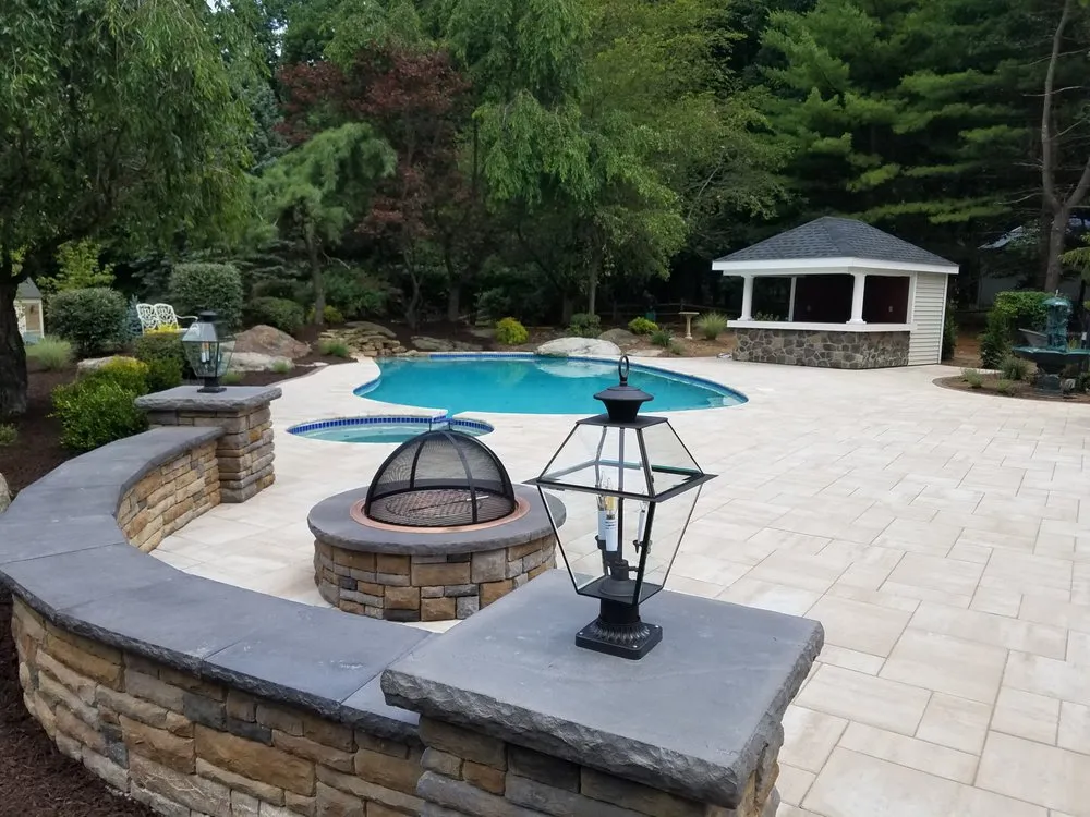 Reliable outdoor landscaping in Denville, NJ by Lawnx