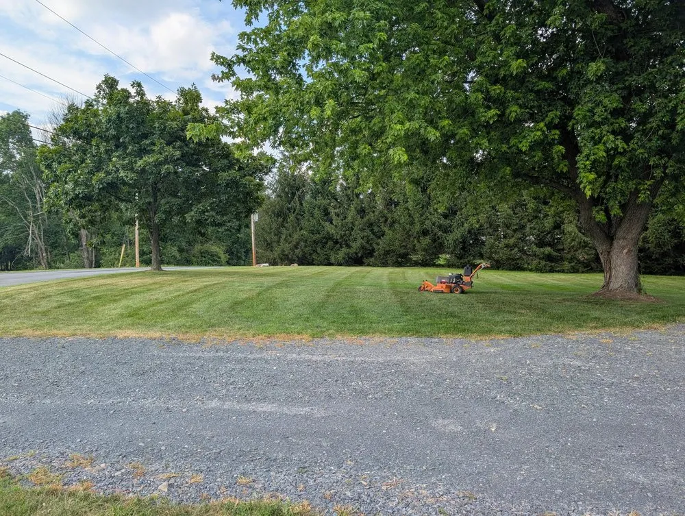 Custom lawn mowing service in Port Jervis, NY by Lawrence Hall Landscaping