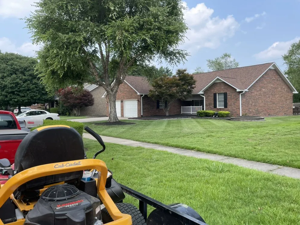 Affordable yard cleanup service for residential properties across Sikeston, MO - Lawrence Landscaping