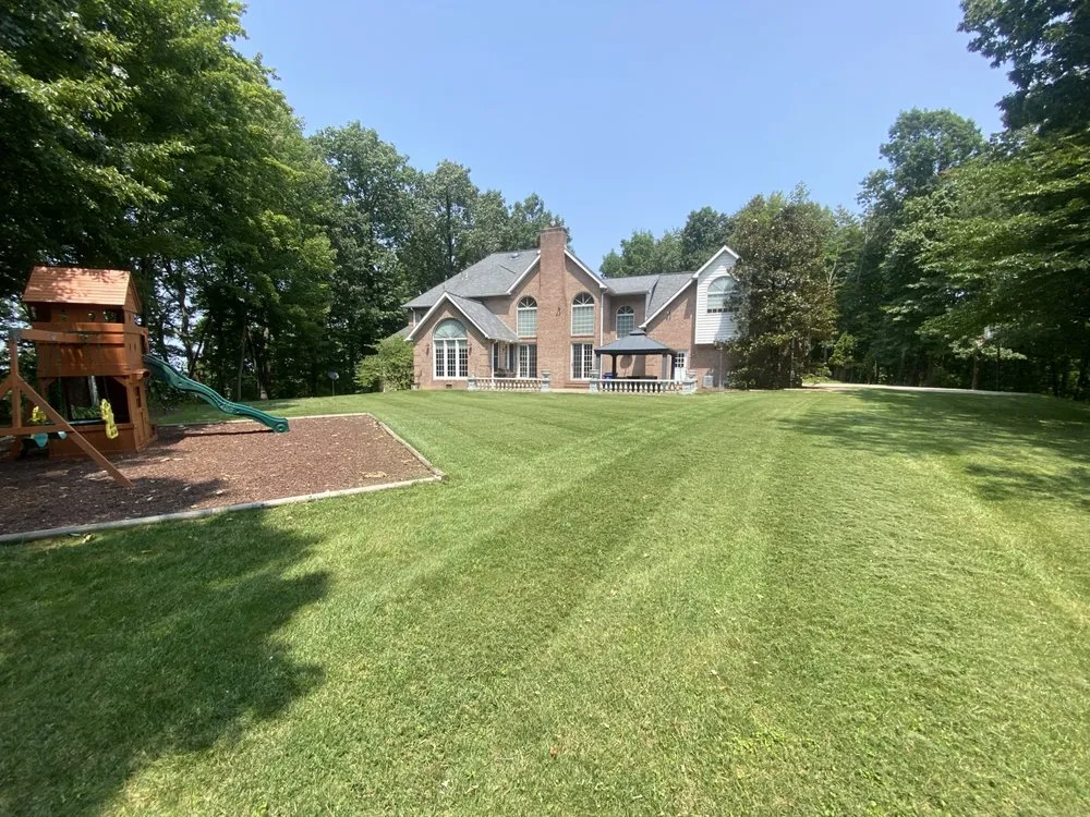 Custom landscape installation in Elkview, WV - Lawrence Lawn Care