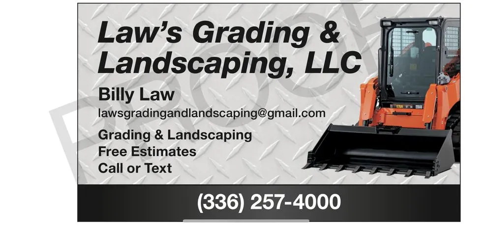 Custom landscaping services near you in Seagrove, NC by Law’s grading and landscaping