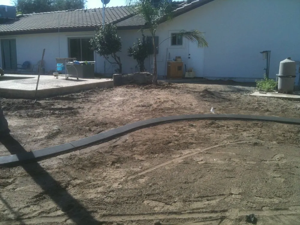 Reliable landscape design in Visalia, CA by Lawscapes Curbing