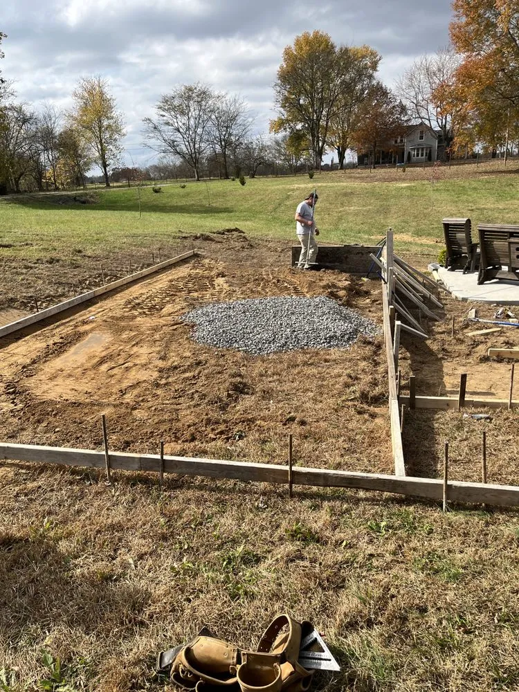 Custom yard maintenance with custom design in Cunningham, TN by Laynes Farm Landscaping and Excavation