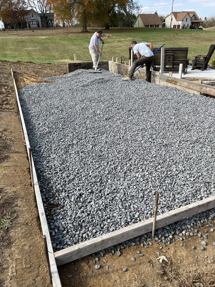 Professional yard maintenance with custom design across Cunningham, TN - Laynes Farm Landscaping and Excavation