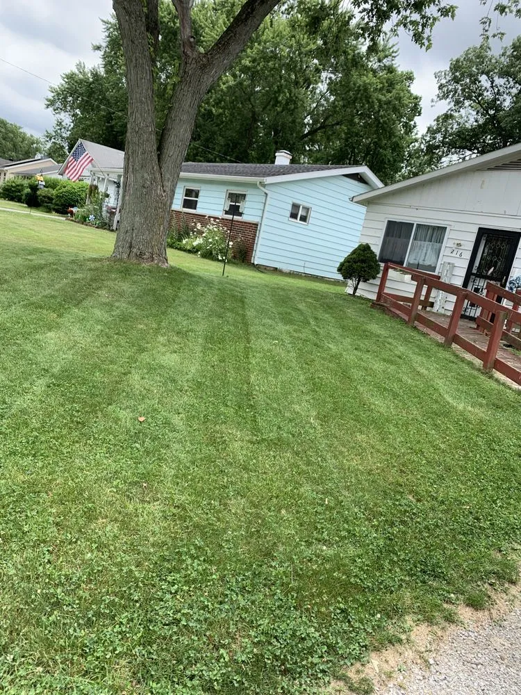 Professional landscape installation in Fort Wayne, IN by Layton’s Lawn Care