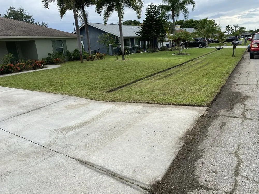 Professional landscape installation in Port Saint Lucie, FL - Laz & Jr Lawn Maintenance
