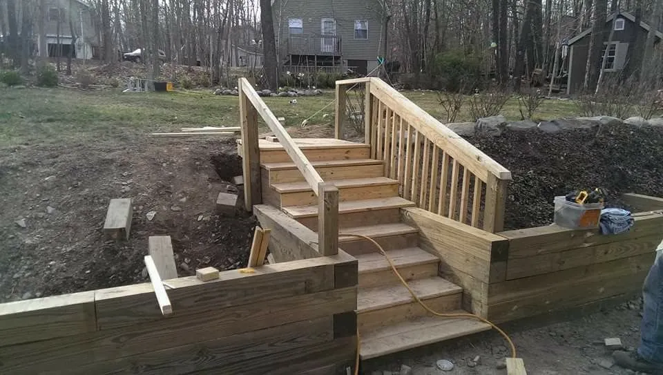 Custom landscape design in East Stroudsburg, PA by Laz Scapes