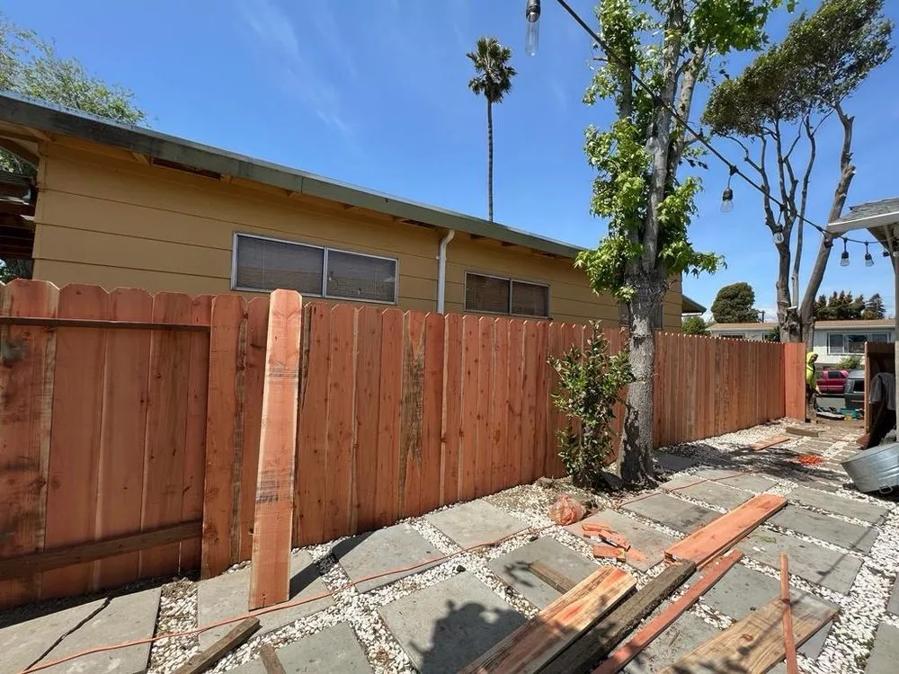 Custom landscape installation with custom design in Vallejo, CA by Lazaro's Lic Landscaping