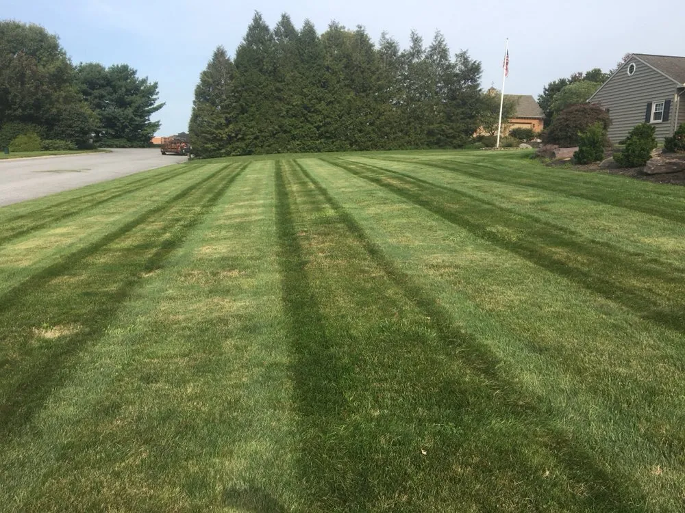 Trusted lawn mowing service in Lancaster, PA by Lazer Cut Lawn Care