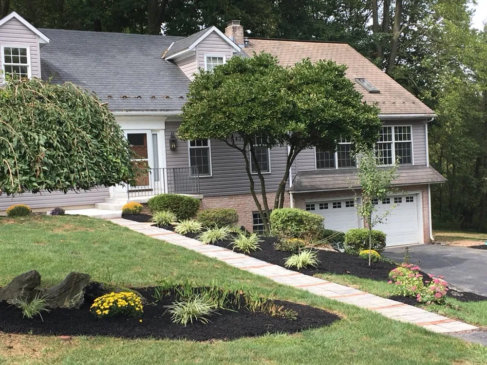 Custom landscape installation for beautiful yards across Lancaster, PA - Lazer Cut Lawn Care