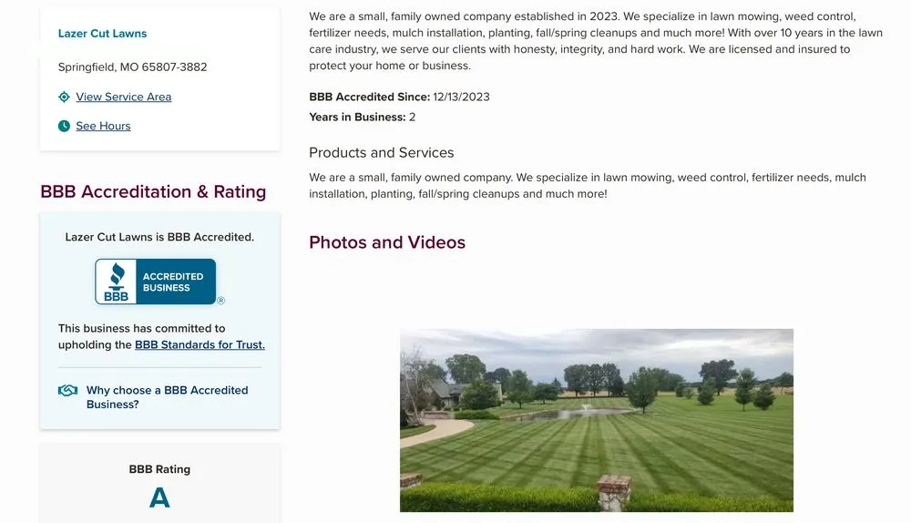 Reliable yard maintenance for homes in Springfield, MO by Lazer Cut Lawns