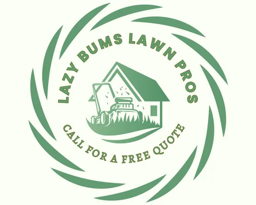 Lazy Bums Lawn Pros Logo