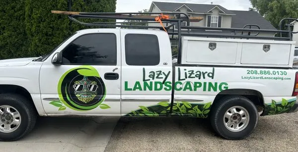 Lazy Lizard Landscaping Logo