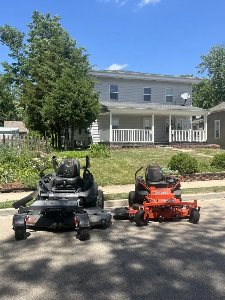 Professional lawn care service with custom design in Yorkville, IL by LB Land Improvement