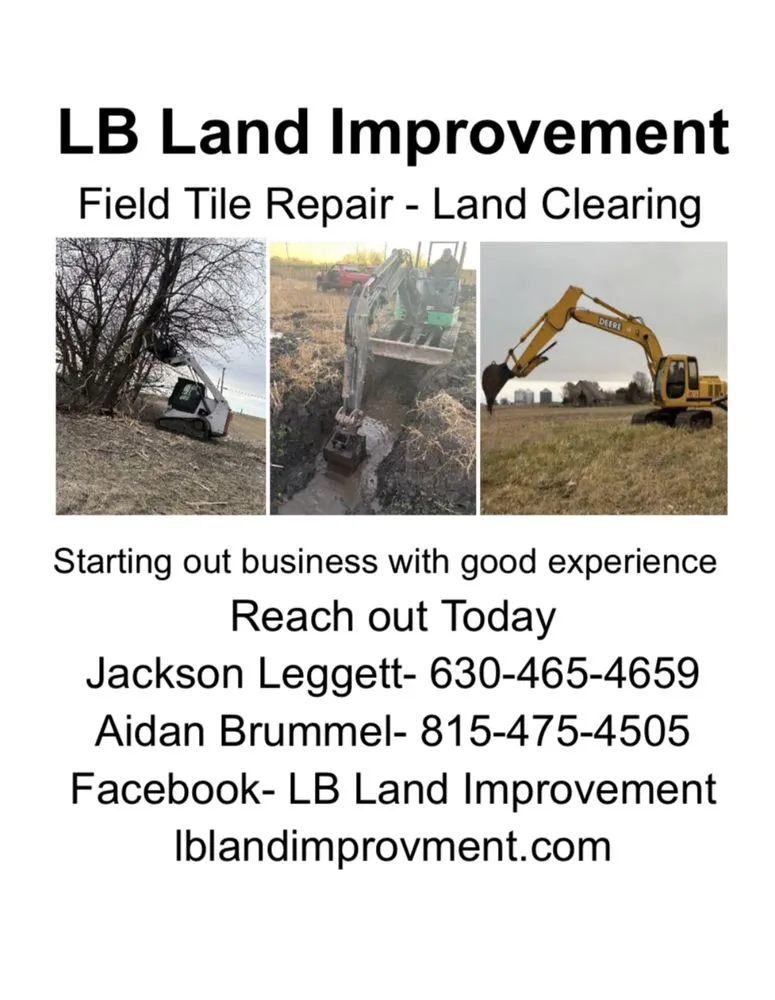 Reliable yard cleanup service in Yorkville, IL by LB Land Improvement