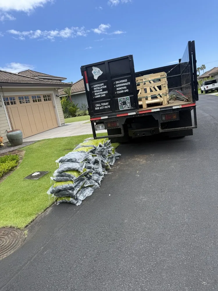 Top-rated yard maintenance with custom design across Kailua-Kona, HI - LB Landscaping Solutions