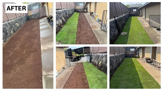 Expert landscape installation in Kailua-Kona, HI - LB Landscaping Solutions