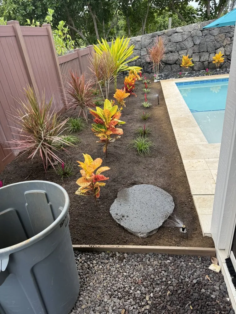 Trusted lawn care service for outdoor upgrades in Kailua-Kona, HI by LB Landscaping Solutions