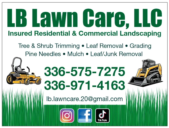 Local residential landscaping in Walkertown, NC by LB Lawn Care