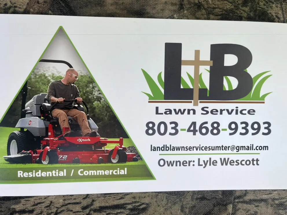 Professional yard maintenance in Sumter, SC by L&B Lawn Service