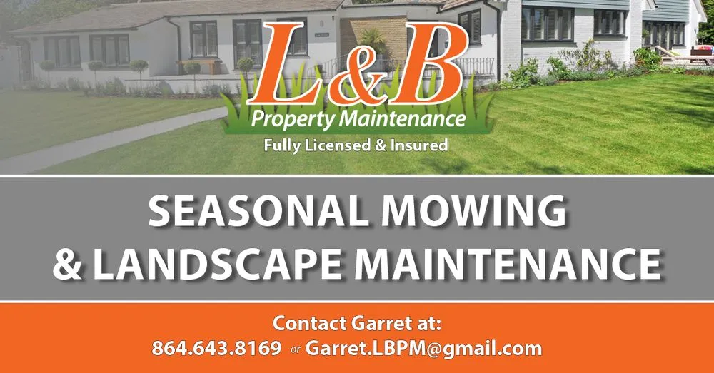 Local garden landscaping for homes across Easley, SC - L&B Property Maintenance