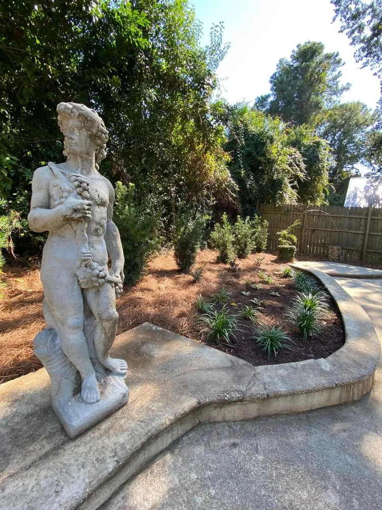 Custom landscape installation in Fairhope, AL by LBC Landscape