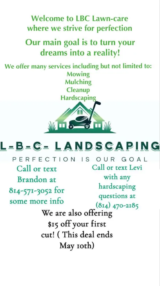 Expert lawn care service for beautiful yards in Port Matilda, PA by LBC Landscaping