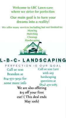 LBC Landscaping Logo