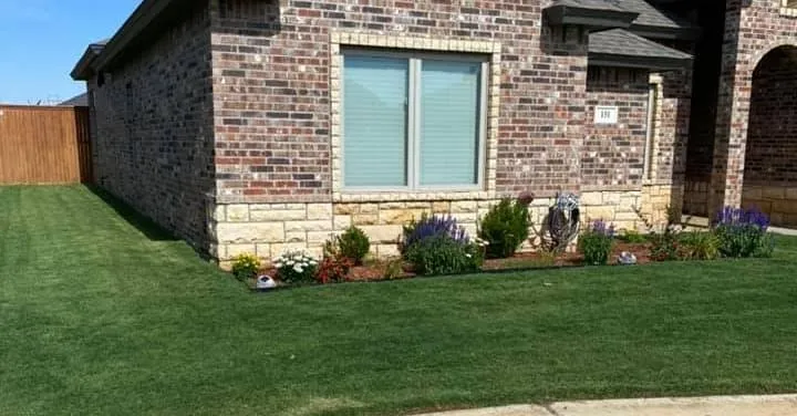 Professional garden landscaping in Lubbock, TX - LBK Elite Lawn & Lighting