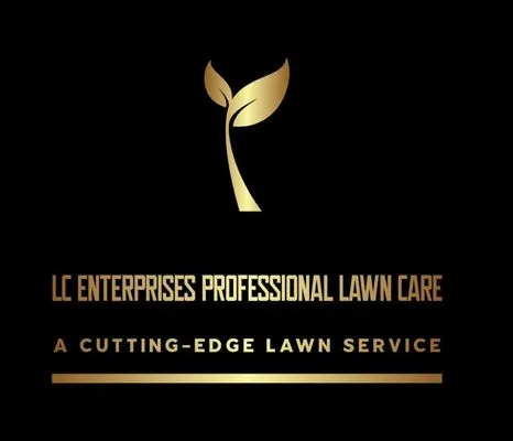 LC Enterprises Professional Lawn Care Logo
