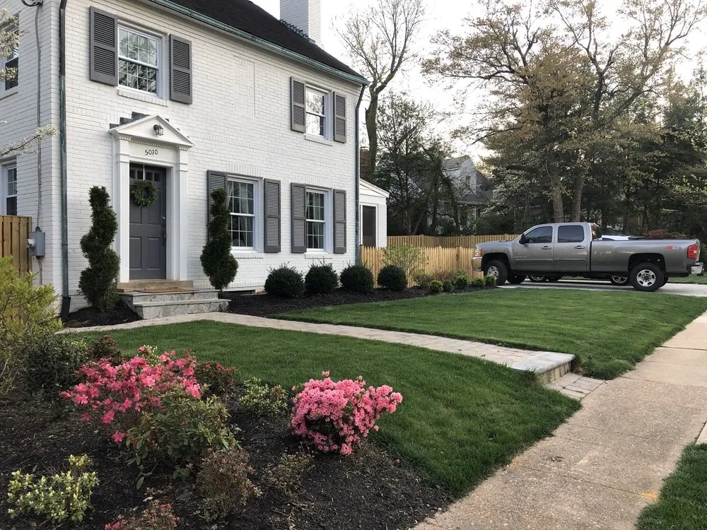 Professional garden landscaping in Great Falls, VA - L&C Grounds Company